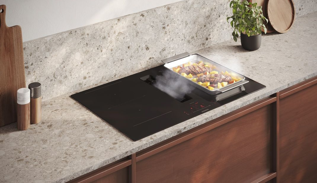 In the spotlights: kookplaten met afzuiging