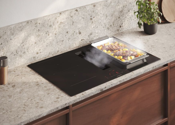 In the spotlights: kookplaten met afzuiging