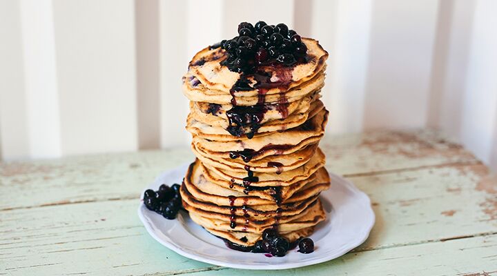 Drie in de pan met bosbessen | De Mooiste Keukenwinkel